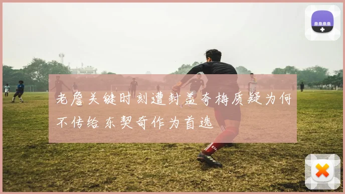 老詹关键时刻遭封盖夸梅质疑为何不传给东契奇作为首选